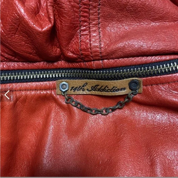 バッグ \"14th addiction\"leather banana bag 14th addiction